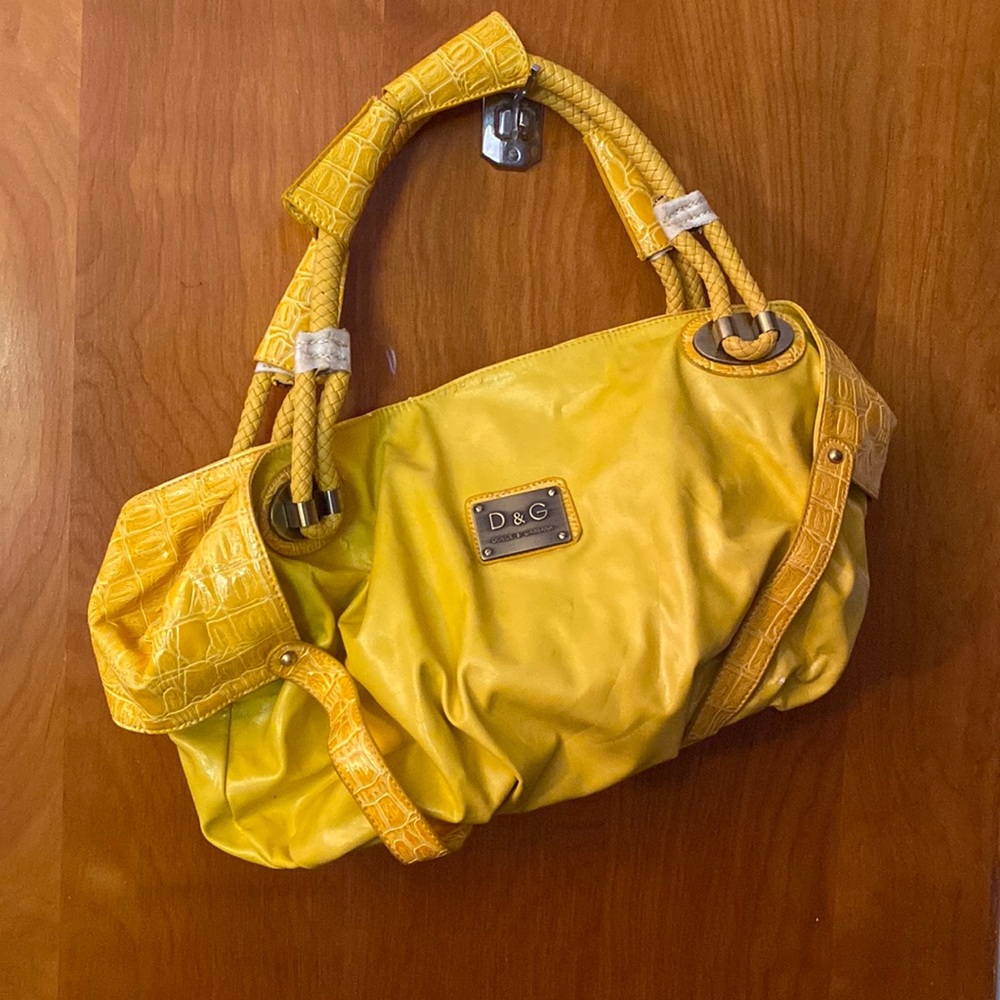 Yellow D&G Purse